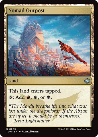 Nomad Outpost [Tarkir: Dragonstorm] - The Mythic Store | 24h Order Processing