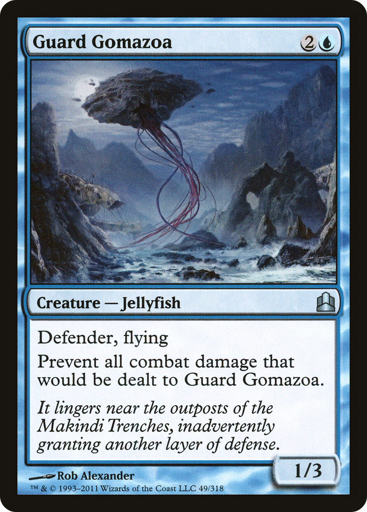 Guard Gomazoa [Commander 2011] - The Mythic Store | 24h Order Processing