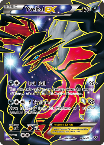 Yveltal EX (144/146) [XY: Base Set] - The Mythic Store | 24h Order Processing