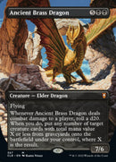 Ancient Brass Dragon (Borderless Alternate Art) [Commander Legends: Battle for Baldur's Gate] - The Mythic Store | 24h Order Processing