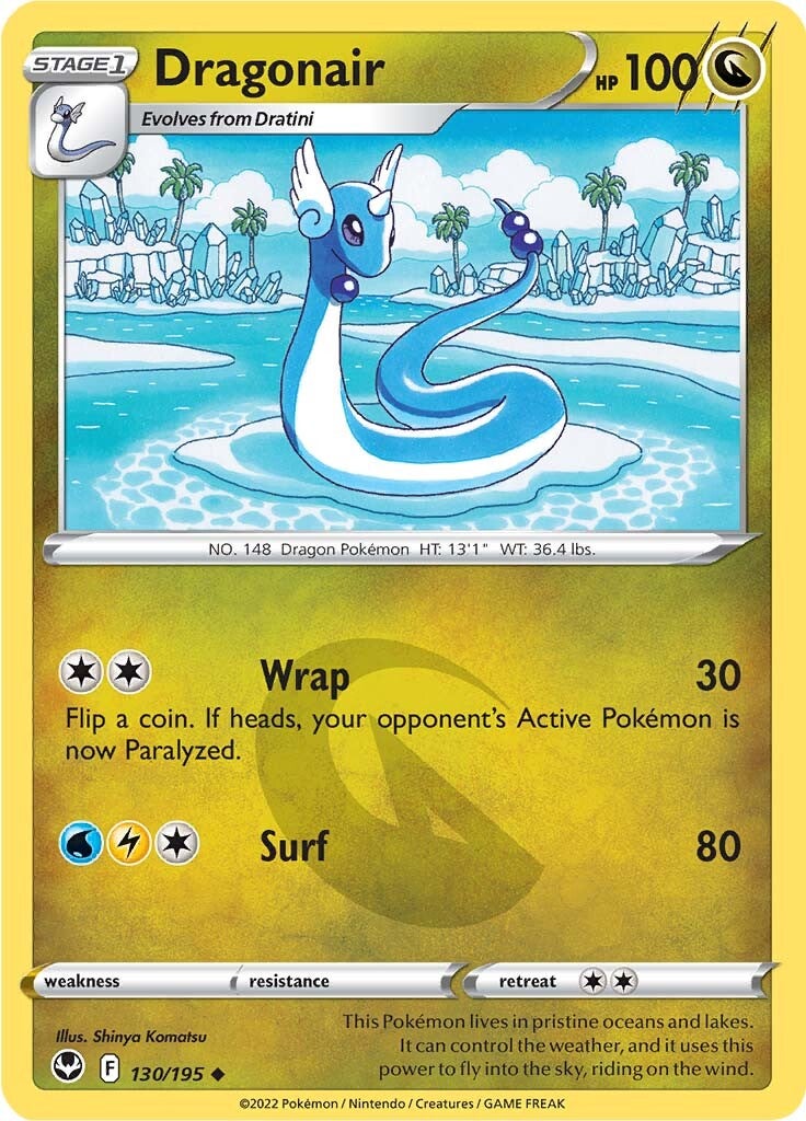 Dragonair (130/195) [Sword & Shield: Silver Tempest] - The Mythic Store | 24h Order Processing