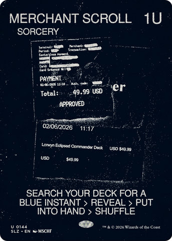 Merchant Scroll (0144) [Secret Lair x MSCHF: The Zeta Set] - The Mythic Store | 24h Order Processing