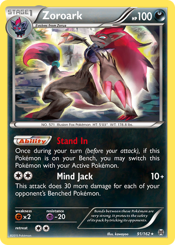 Zoroark (91/162) [XY: BREAKthrough] - The Mythic Store | 24h Order Processing