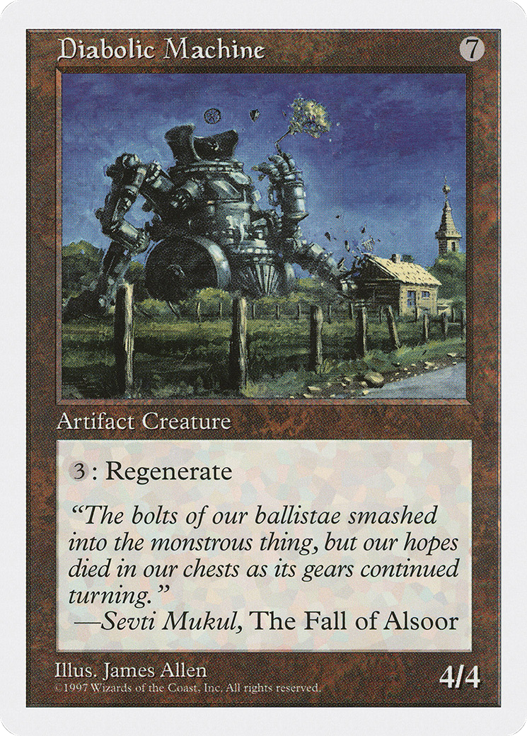 Diabolic Machine [Fifth Edition] - The Mythic Store | 24h Order Processing