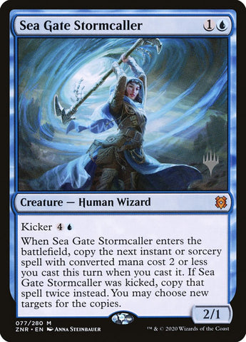 Sea Gate Stormcaller (Promo Pack) [Zendikar Rising Promos] - The Mythic Store | 24h Order Processing