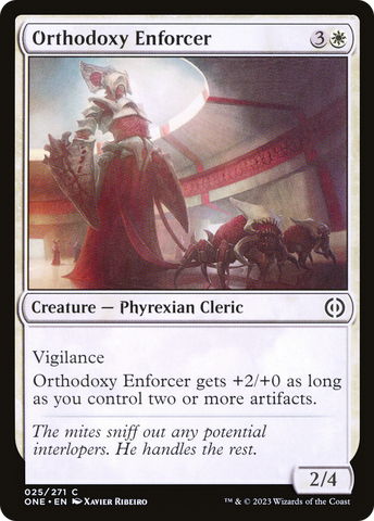 Orthodoxy Enforcer [Phyrexia: All Will Be One] - The Mythic Store | 24h Order Processing