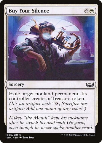 Buy Your Silence [Streets of New Capenna] - The Mythic Store | 24h Order Processing