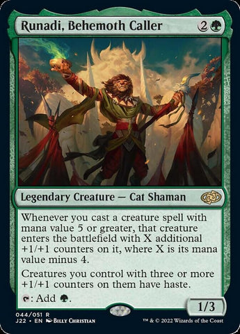 Runadi, Behemoth Caller [Jumpstart 2022] - The Mythic Store | 24h Order Processing