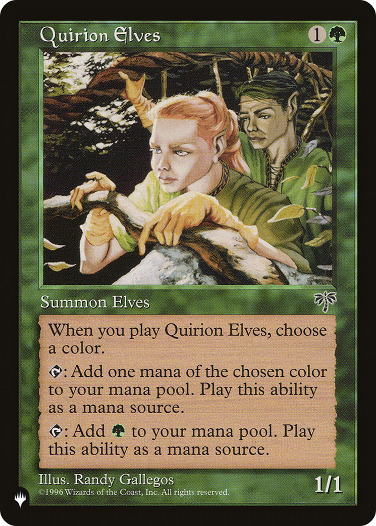 Quirion Elves [The List] - The Mythic Store | 24h Order Processing