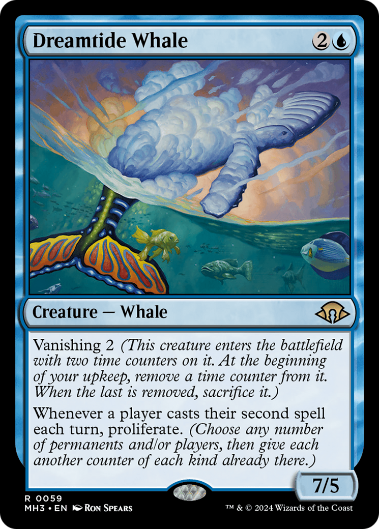 Dreamtide Whale [Modern Horizons 3] - The Mythic Store | 24h Order Processing