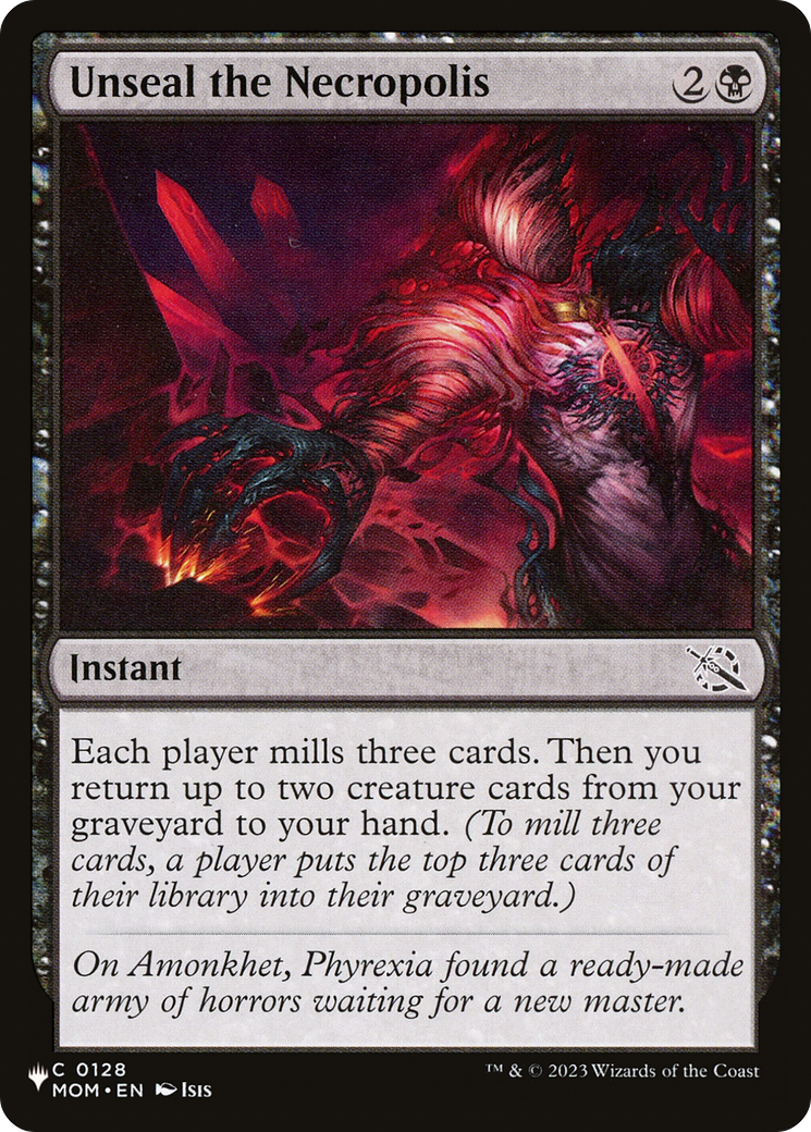 Unseal the Necropolis [The List] - The Mythic Store | 24h Order Processing