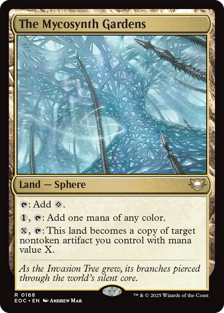 The Mycosynth Gardens [Edge of Eternities Commander] - The Mythic Store | 24h Order Processing