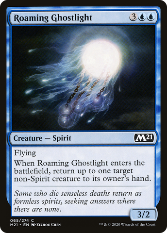 Roaming Ghostlight [Core Set 2021] - The Mythic Store | 24h Order Processing