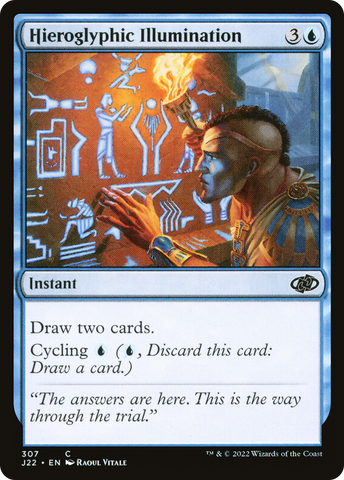 Hieroglyphic Illumination [Jumpstart 2022] - The Mythic Store | 24h Order Processing