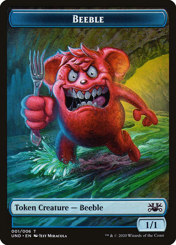 Beeble // Dragon Double-Sided Token [Unsanctioned Tokens] - The Mythic Store | 24h Order Processing