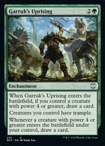 Garruk's Uprising [Streets of New Capenna Commander] - The Mythic Store | 24h Order Processing