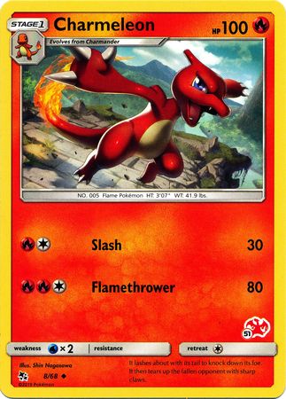 Charmeleon (8/68) (Charizard Stamp #51) [Battle Academy 2020] - The Mythic Store | 24h Order Processing
