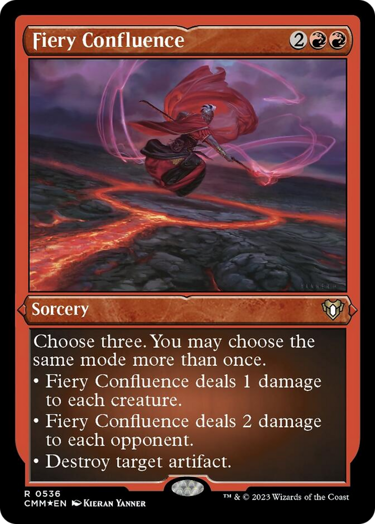 Fiery Confluence (Foil Etched) [Commander Masters] - The Mythic Store | 24h Order Processing