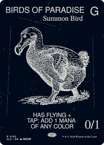 Birds of Paradise (0192) [Secret Lair x MSCHF: The Zeta Set] - The Mythic Store | 24h Order Processing
