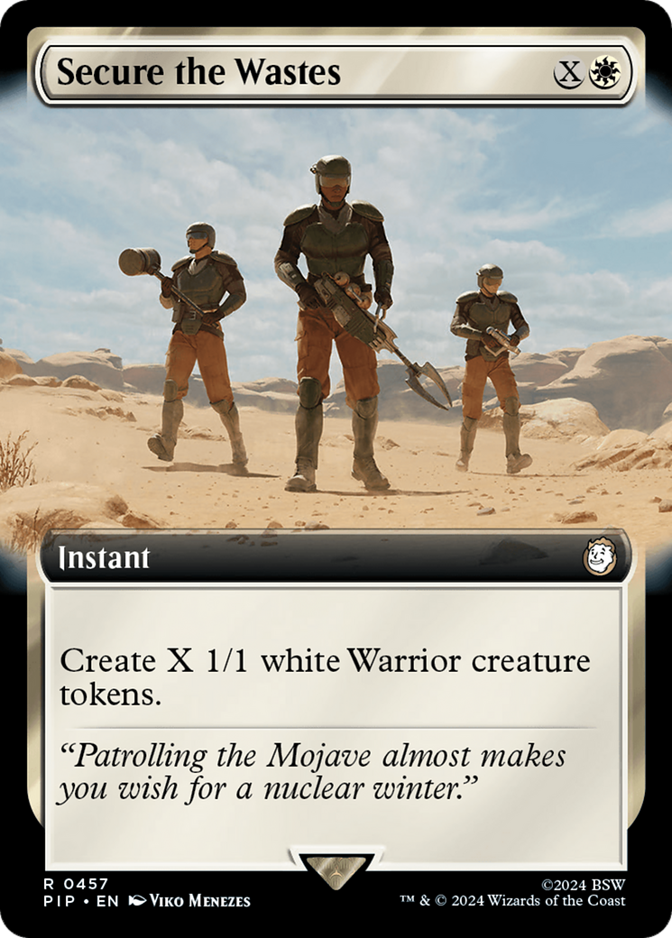 Secure the Wastes (Extended Art) [Fallout] - The Mythic Store | 24h Order Processing