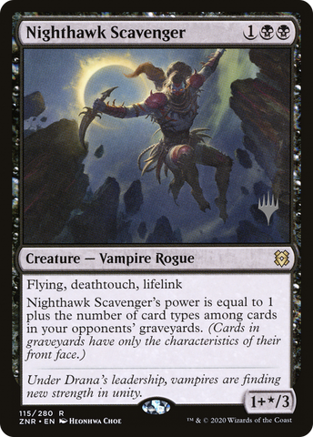 Nighthawk Scavenger (Promo Pack) [Zendikar Rising Promos] - The Mythic Store | 24h Order Processing