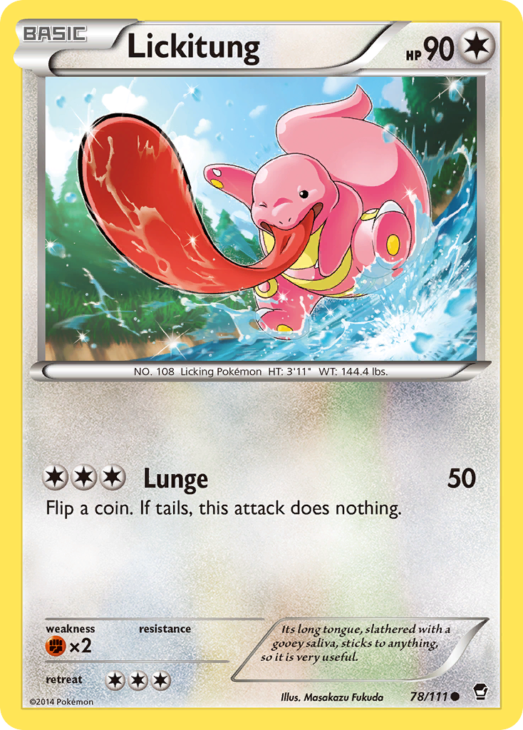 Lickitung (78/111) [XY: Furious Fists] - The Mythic Store | 24h Order Processing
