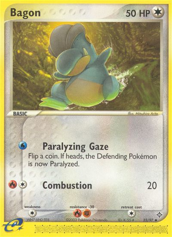 Bagon (23/97) [EX: Dragon] - The Mythic Store | 24h Order Processing