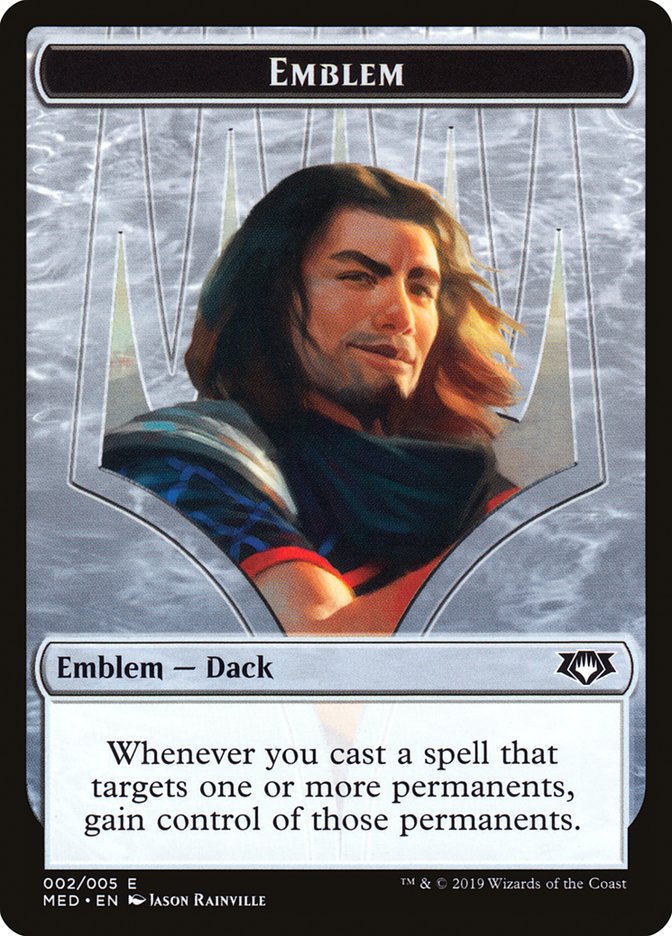 Dack Fayden Emblem [Mythic Edition Tokens] - The Mythic Store | 24h Order Processing
