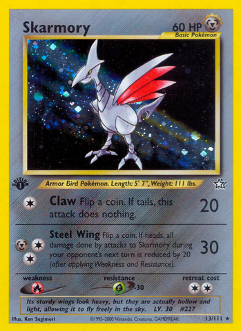 Skarmory (13/111) [Neo Genesis 1st Edition] - The Mythic Store | 24h Order Processing