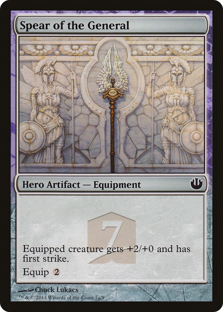 Spear of the General [Journey into Nyx Hero's Path] - The Mythic Store | 24h Order Processing