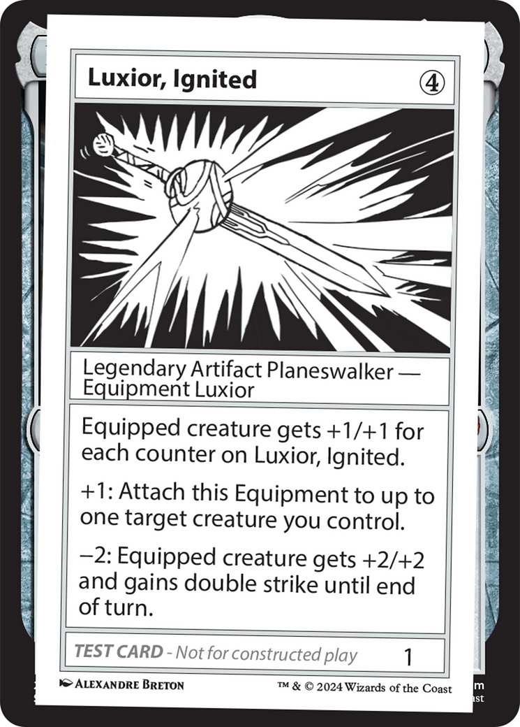 Luxior, Ignited [Mystery Booster 2 Playtest Cards] - The Mythic Store | 24h Order Processing