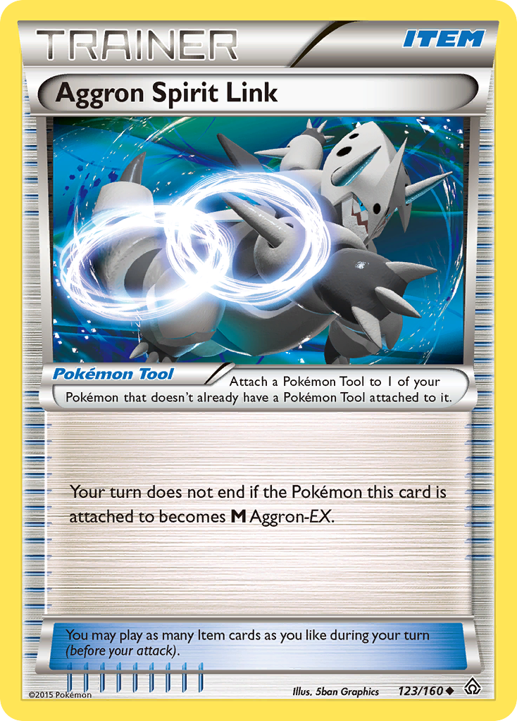 Aggron Spirit Link (123/160) [XY: Primal Clash] - The Mythic Store | 24h Order Processing