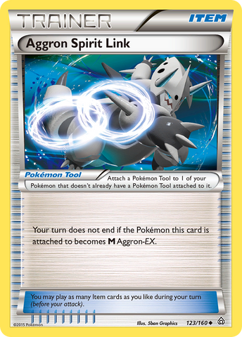Aggron Spirit Link (123/160) [XY: Primal Clash] - The Mythic Store | 24h Order Processing