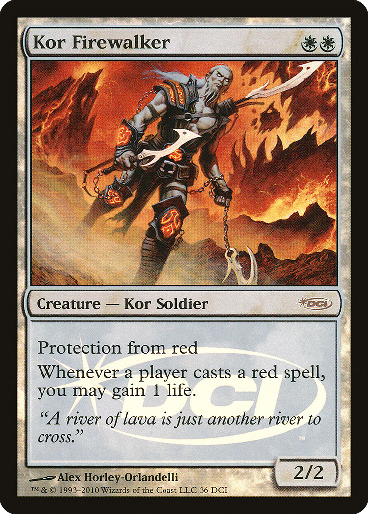 Kor Firewalker [Wizards Play Network 2010] - The Mythic Store | 24h Order Processing