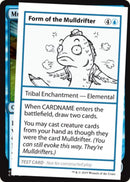 Form of the Mulldrifter (2021 Edition) [Mystery Booster Playtest Cards] - The Mythic Store | 24h Order Processing