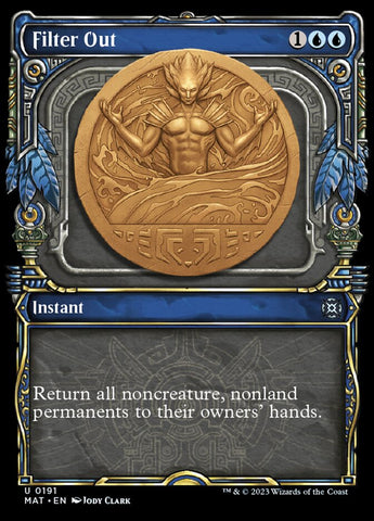 Filter Out (Showcase Halo Foil) [March of the Machine: The Aftermath] - The Mythic Store | 24h Order Processing