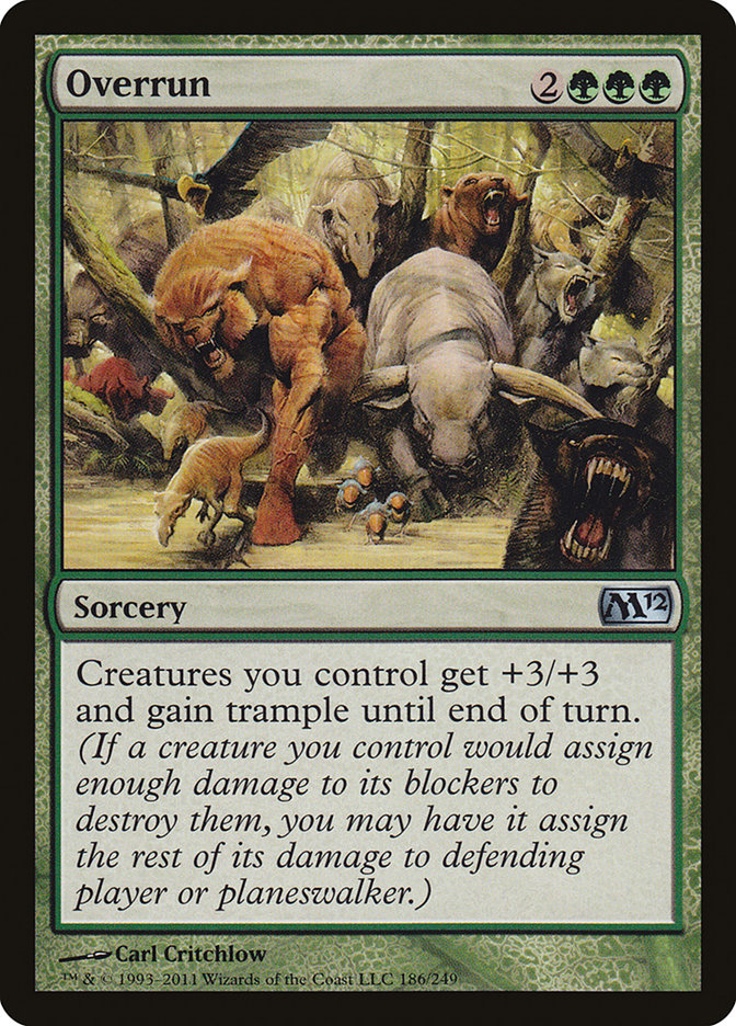 Overrun [Magic 2012] - The Mythic Store | 24h Order Processing