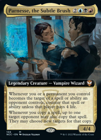 Parnesse, the Subtle Brush (Extended Art) [Streets of New Capenna Commander] - The Mythic Store | 24h Order Processing