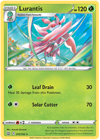 Lurantis (015/163) [Sword & Shield: Battle Styles] - The Mythic Store | 24h Order Processing