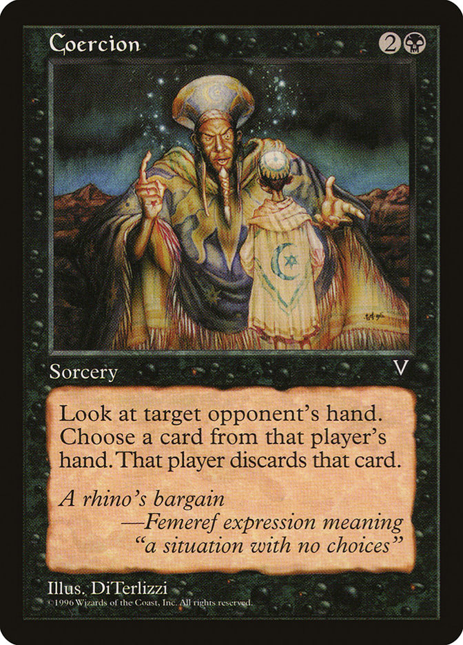 Coercion [Visions] - The Mythic Store | 24h Order Processing