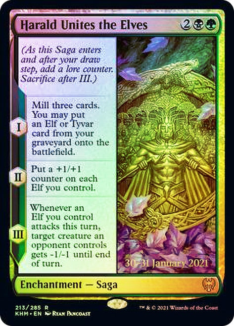 Harald Unites the Elves [Kaldheim Prerelease Promos] - The Mythic Store | 24h Order Processing