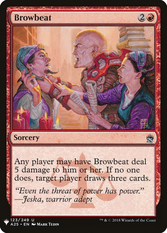 Browbeat [Mystery Booster] - The Mythic Store | 24h Order Processing