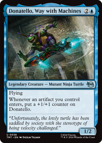 Donatello, Way with Machines [Teenage Mutant Ninja Turtles] - The Mythic Store | 24h Order Processing