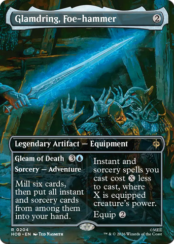 Glamdring, Foe-hammer (Borderless) [The Hobbit] - The Mythic Store | 24h Order Processing