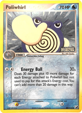 Poliwhirl (68/115) (Stamped) [EX: Unseen Forces] - The Mythic Store | 24h Order Processing