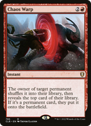 Chaos Warp [Commander Legends: Battle for Baldur's Gate] - The Mythic Store | 24h Order Processing