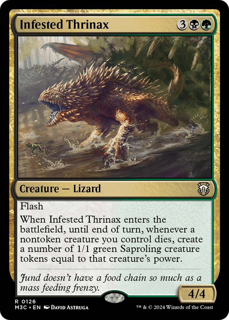 Infested Thrinax [Modern Horizons 3 Commander] - The Mythic Store | 24h Order Processing