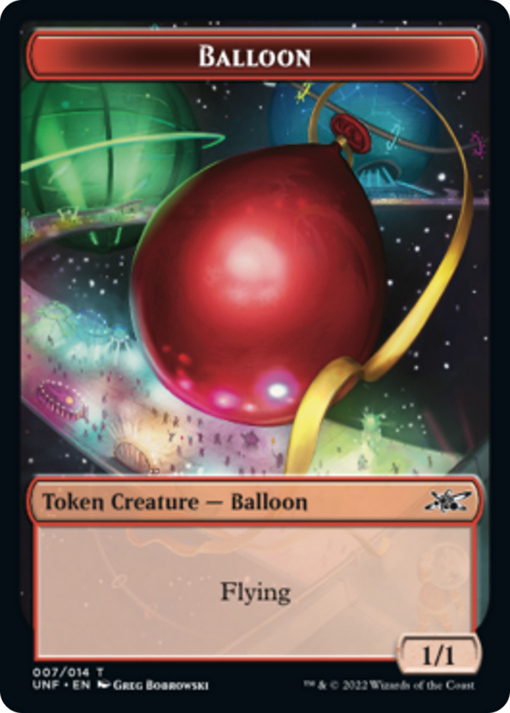 Squirrel // Balloon Double-Sided Token [Unfinity Tokens] - The Mythic Store | 24h Order Processing