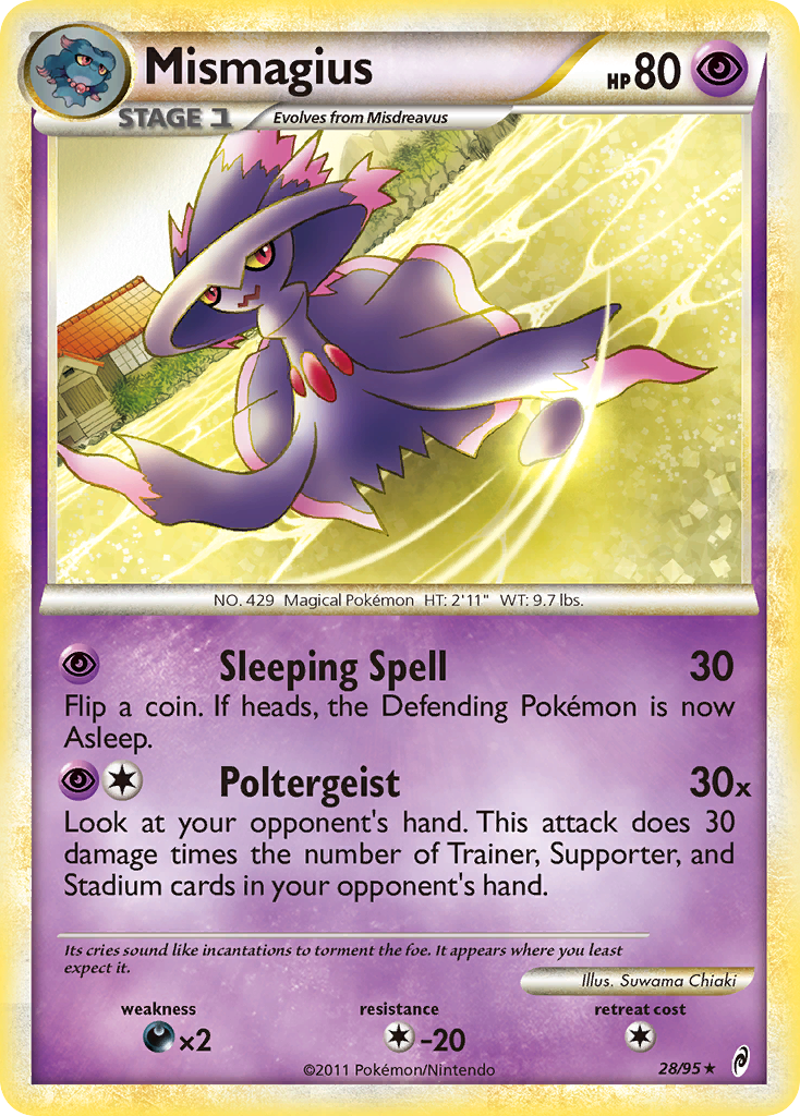 Mismagius (28/95) [HeartGold & SoulSilver: Call of Legends] - The Mythic Store | 24h Order Processing