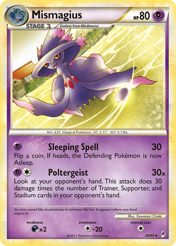 Mismagius (28/95) [HeartGold & SoulSilver: Call of Legends] - The Mythic Store | 24h Order Processing